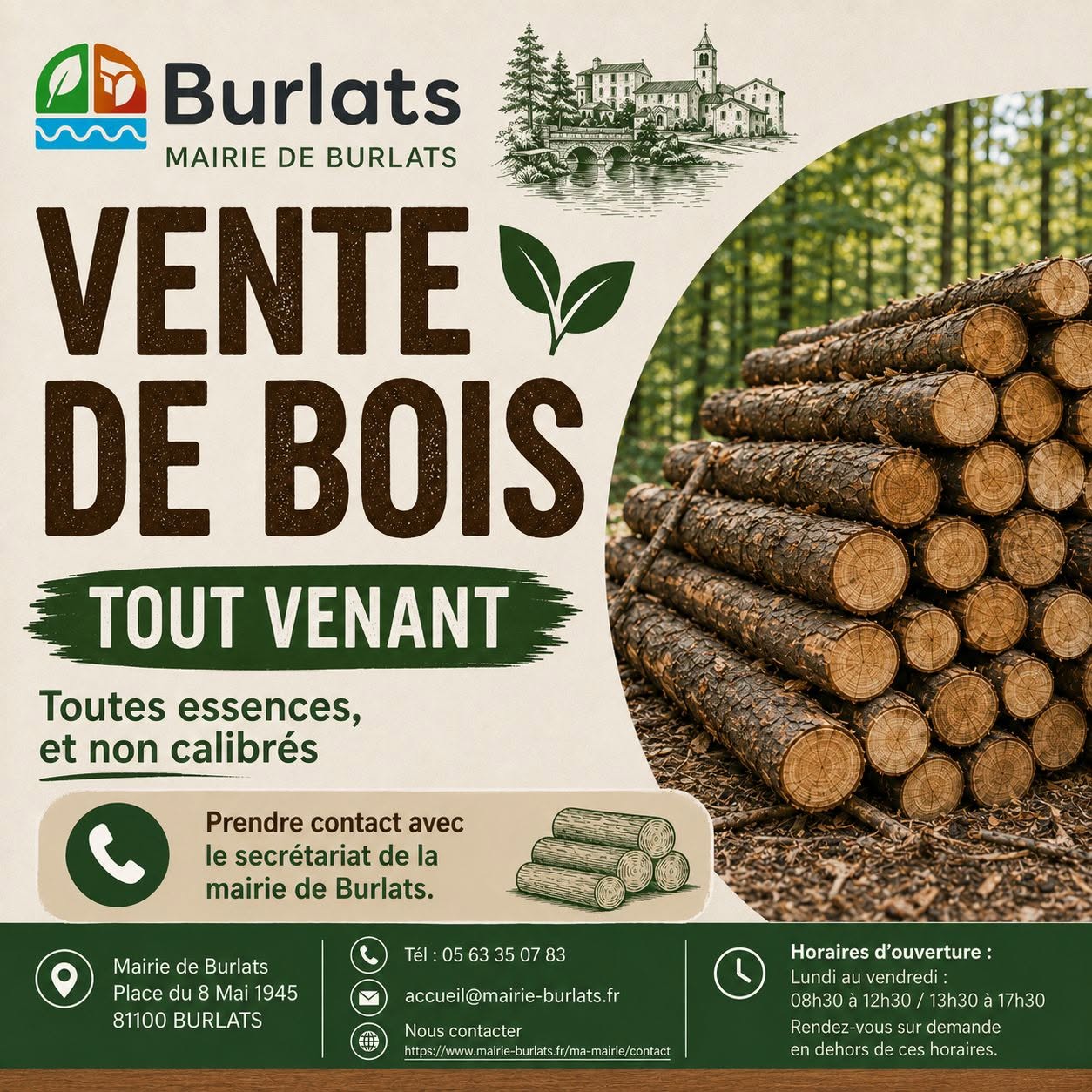 vente de bois