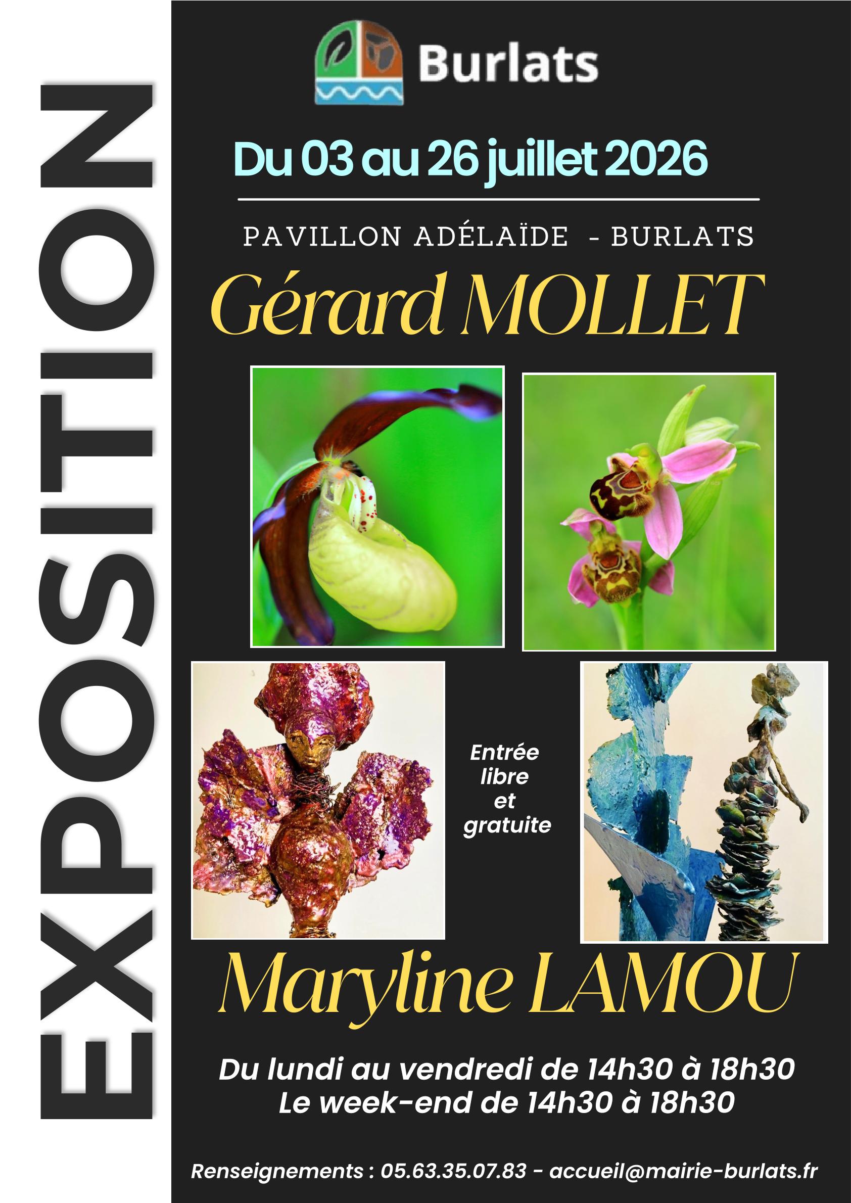 exposition pavillon juillet