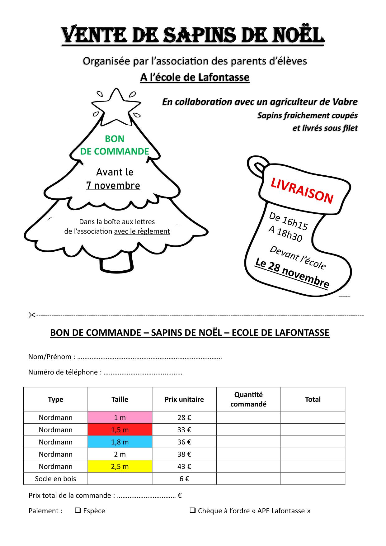 sapin de noel