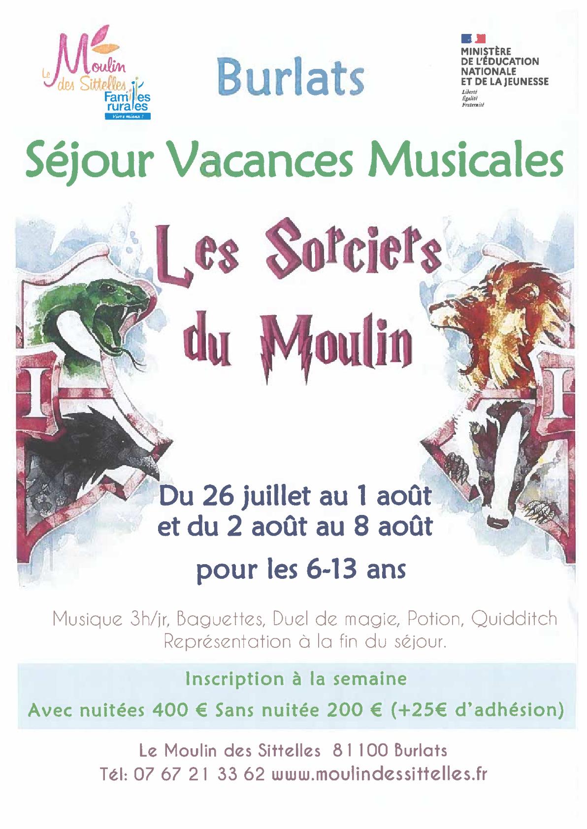 vacances musicales