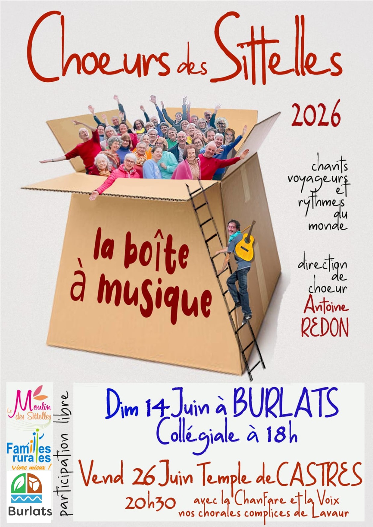 affiche concert choeur des sittelles
