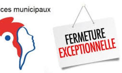 fermeture mairie